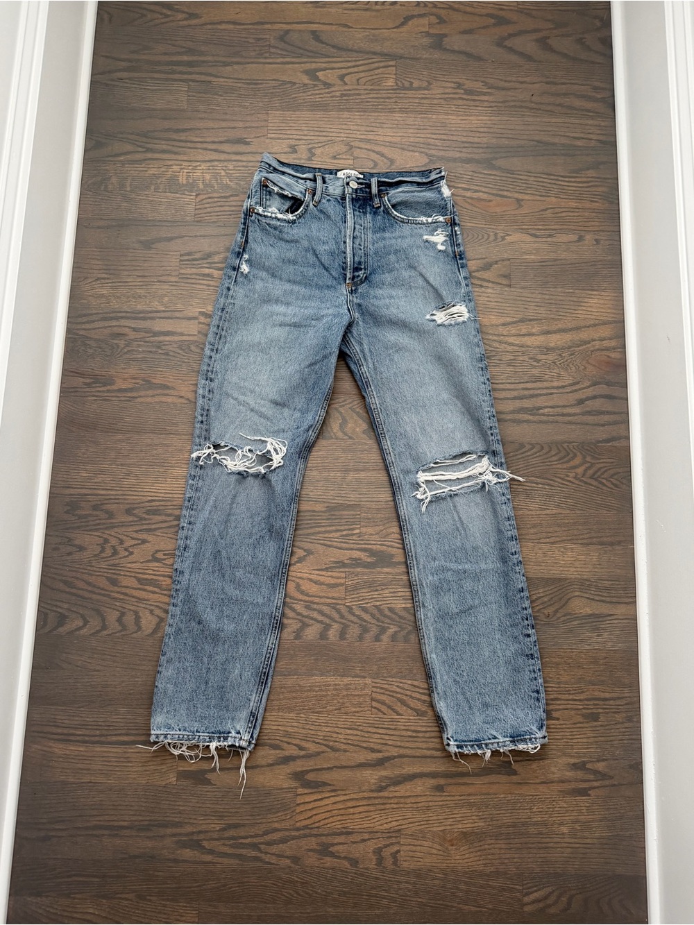 Agolde 90s Jeans Distressed Blue Women’s Jeans